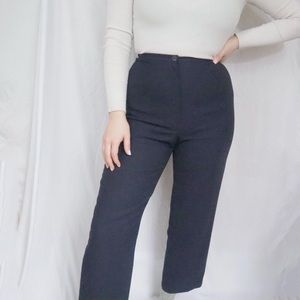 Vintage navy workwear trousers